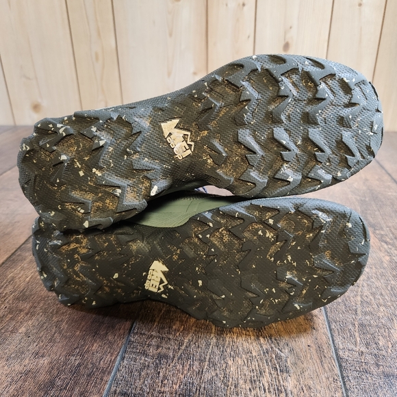 REI Co-Op Flash Hiking Boots Green Women's 7.5 Outdoor Waterproof Lightweight - Picture 9 of 11
